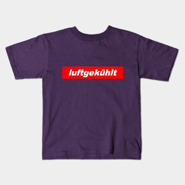 Luftgekuhlt Kids T-Shirt by Vintage Vices